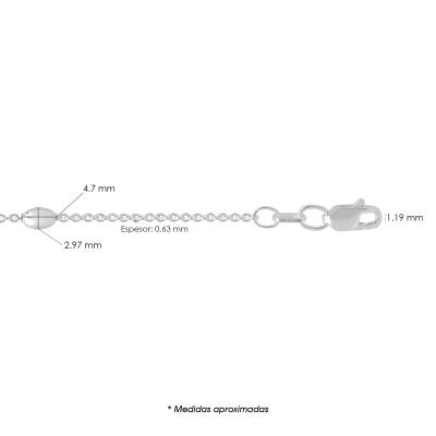 Cadena ancla 30 brill viviana 300 ovalada 0x1 larga