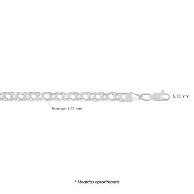 cadena doble rombo 100 zegrinada