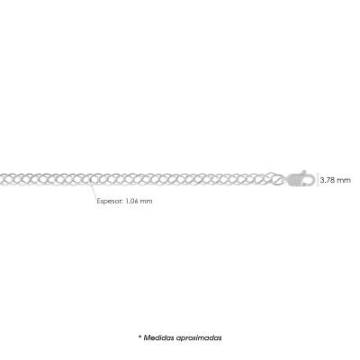 Cadena doble rombo 50