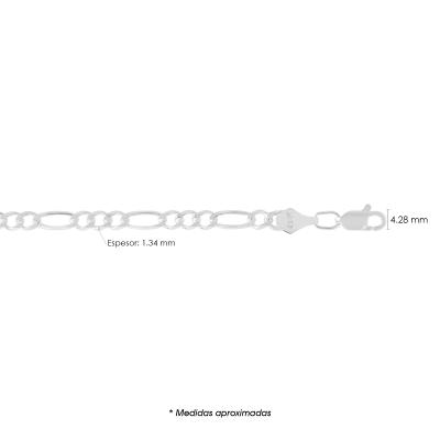 Cadena figaro 120 3x1 ligera