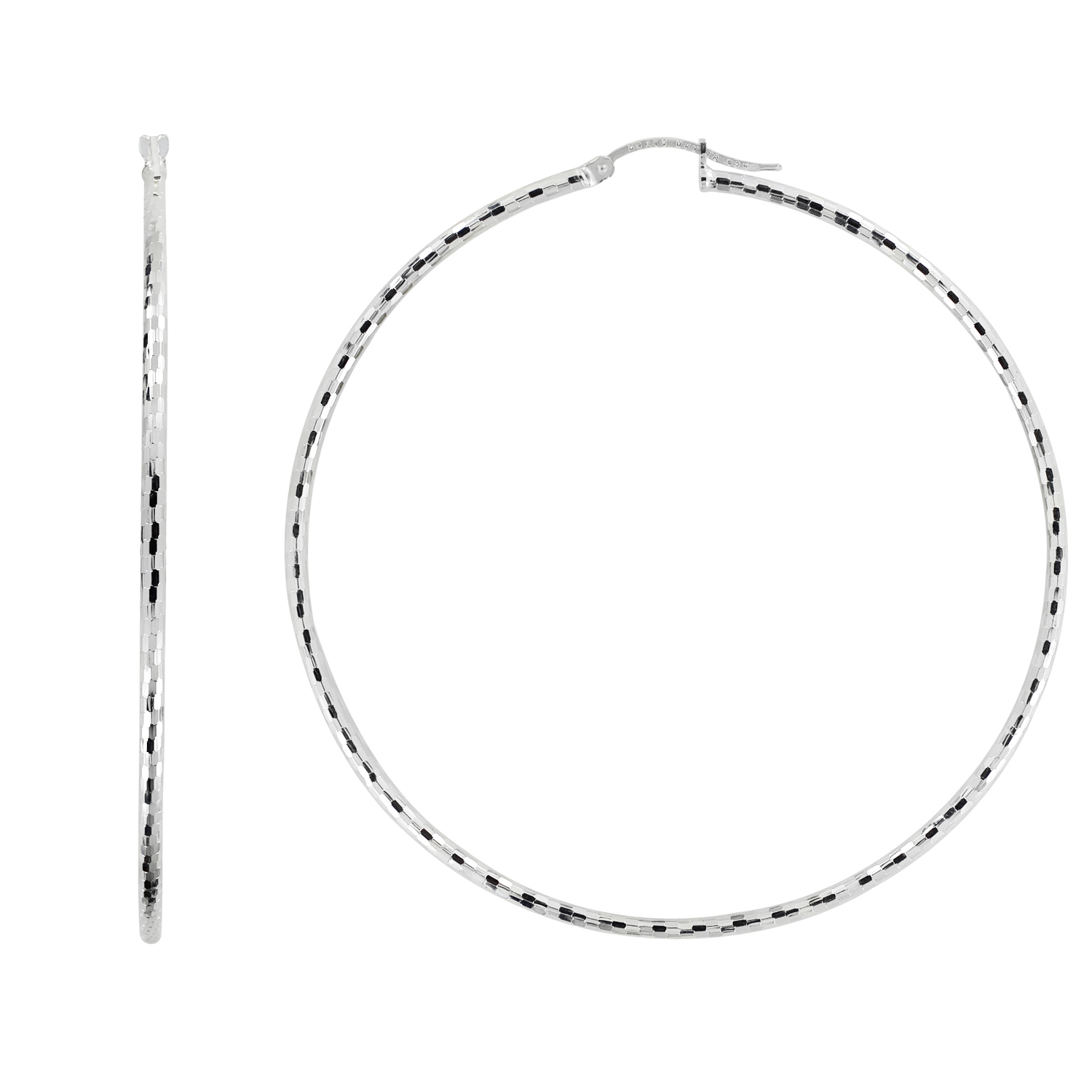 AD200DMR11 ARRACADA DIAMANTADA DOMINÓ DE PLATA D´VILLALPANDO