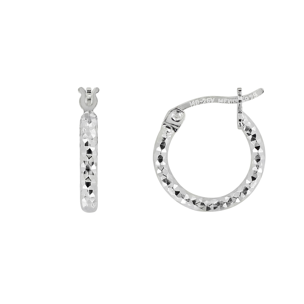 AD200PNR1-Arracada-diamantada-panal-de-plata-D´VILLALPANDO